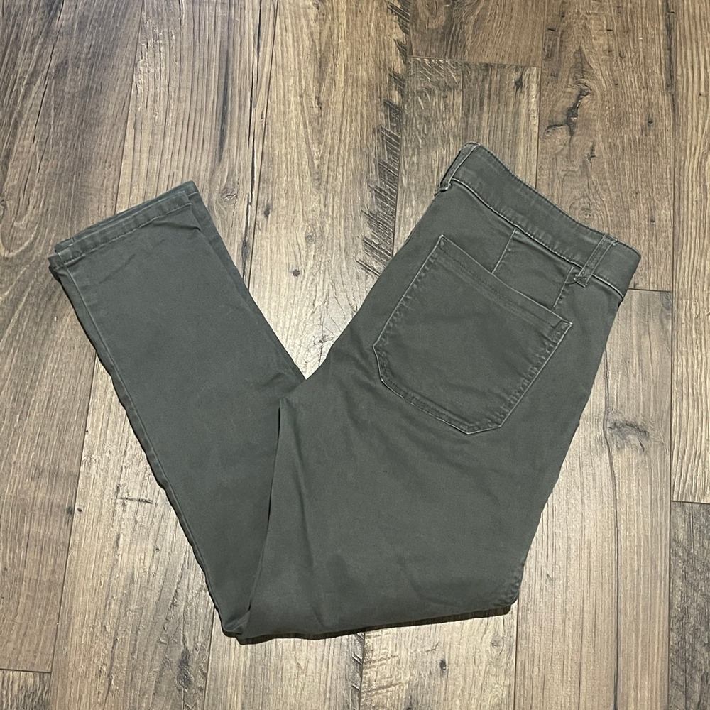 Democracy Ab Solution Olive Green Cargo Straight Leg Pants Womens Size 8